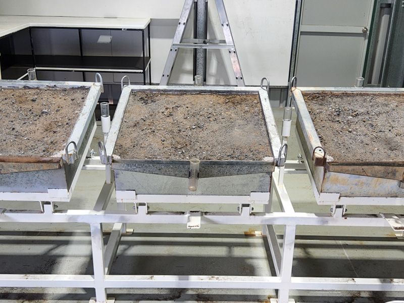 Soil erosion testing